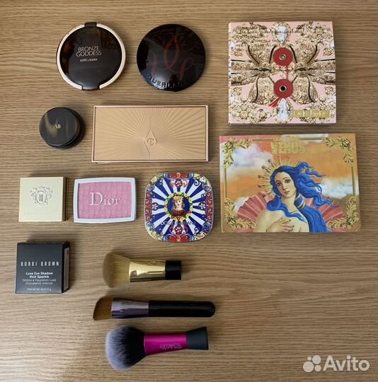 Bobbi brown, Pat McGrath, charlotte tilbury, Guerl