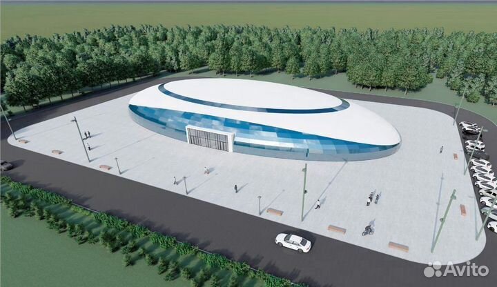 Крытый футбольный манеж