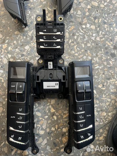 Блок кнопок панель управлиния porsche panamera 970