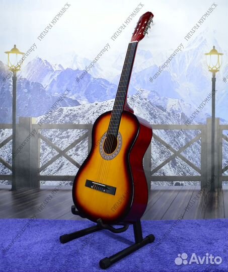 Гитара классическая (новая) в заводской коробке