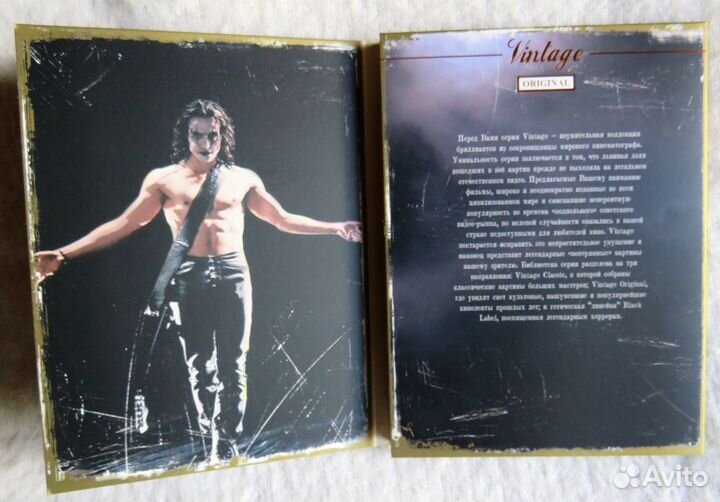 Ворон The Crow 1994 г США DVD Лицензия, Брендон Ли