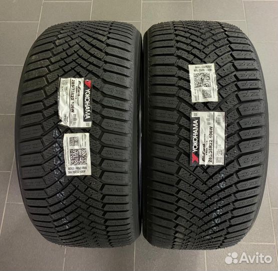 Yokohama BluEarth Winter V906 285/35 R22 и 315/30 R22 107W