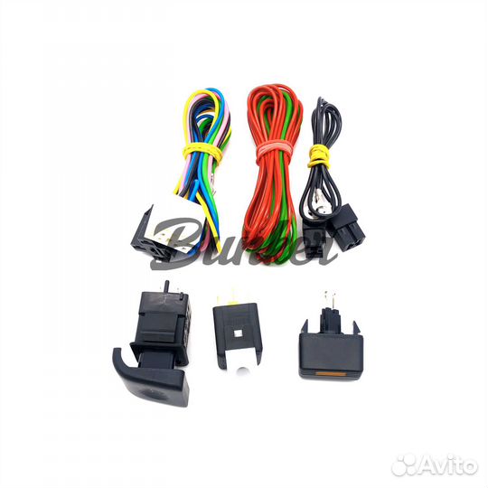 Комплект для подключения птф с кнопкой Лада 2110