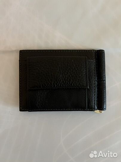 Зажим для денег кожа