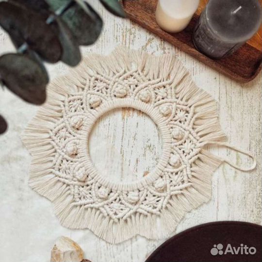 Панно макраме