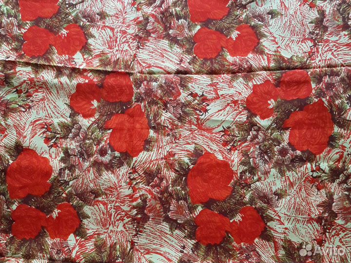 Ткани натуральные. Крепдешин СССР