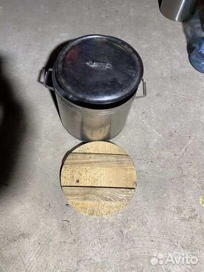 Кастрюли и баки из пищевой нержавейки