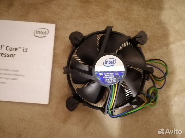 Кулер от десктопного процессора i3-7300 Socket 115
