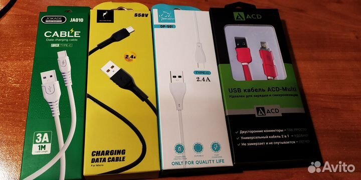 Кабель переходник новый (провод) для смартфона