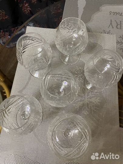 Хрустальные фужеры