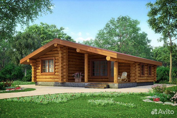 Срубы домов и бань от производителя