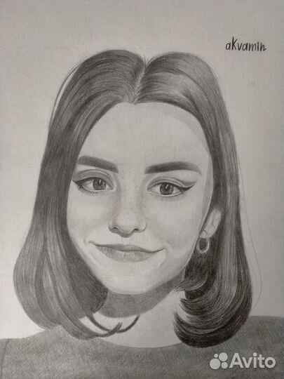 Рисунок портрет Дора