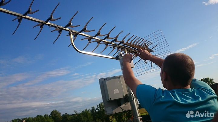 Ремонт тв антенн НТВ МТС триколор телекарта