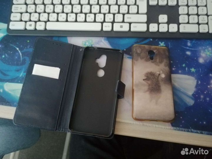 Чехлы на телефон Alcatel 1c и Meizu M5c