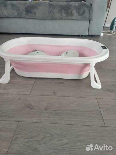Детская ванночка для купания складная