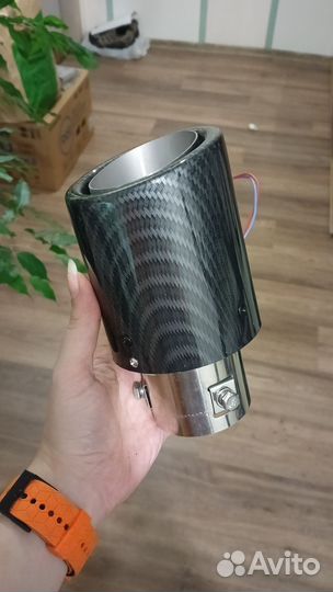 Выхлопная труба с подсветкой