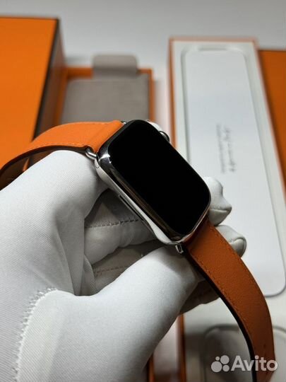 Apple Watch Hermes Series 9 45mm Silver