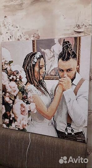 Алмазная мозаика по фото - производство