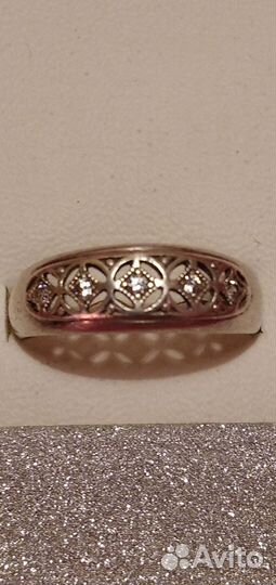 Серебряное кольцо