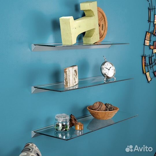 Полки из стекла