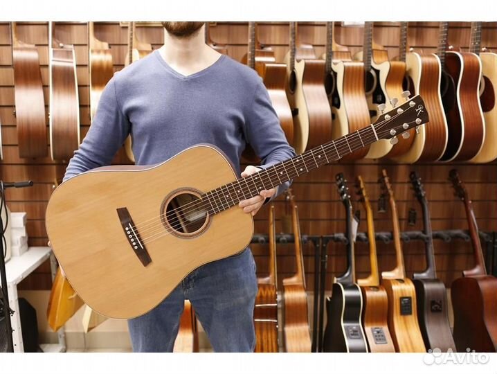 Kremona F10C Steel String Series Акустическая гита