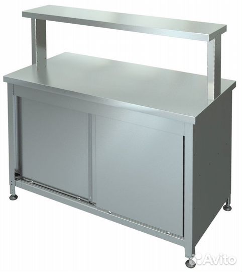 Стол-купе производственный нержавейка