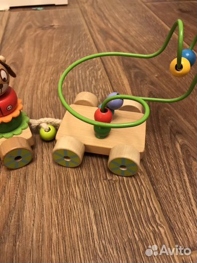 Паровоз сортер каталка чух-чух