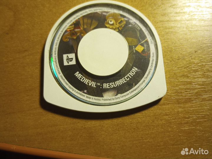 Игра psp Medievil resurection