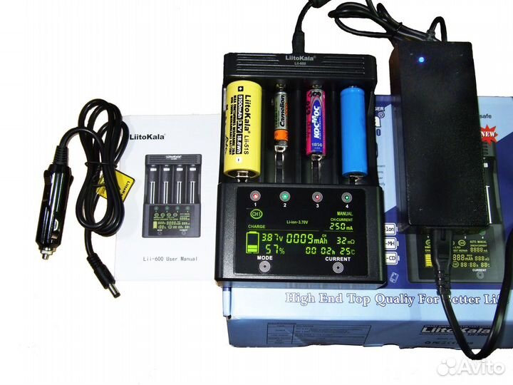 LiitoKala Lii-600 зарядное устройство