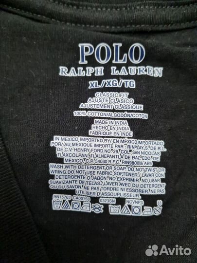 Футболка мужская Polo ralph lauren XL 3 шт