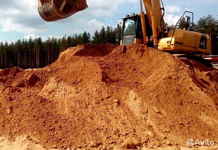 Карьерный песок в Дедовске