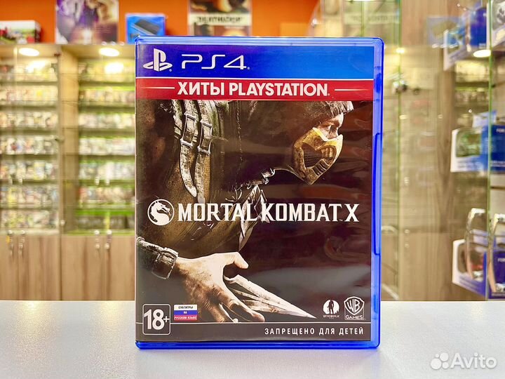 Mortal Kombat X PS4 диск