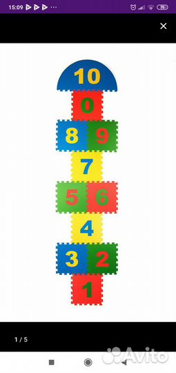 Пазл коврик классики