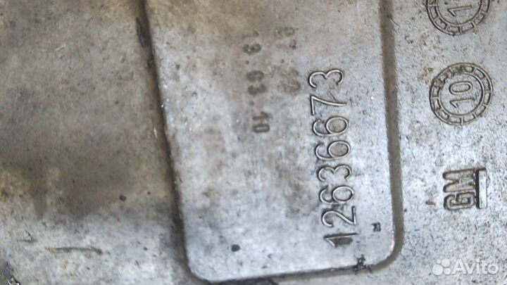 Поддон Cadillac SRX, 2010