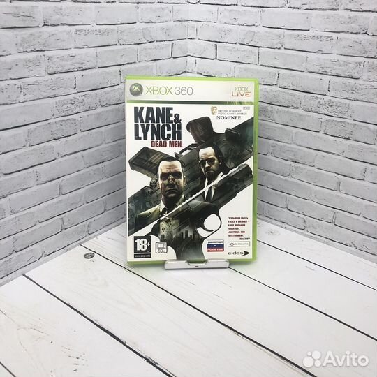 Диск Xbox 360 Kane&Lynch Dead Men