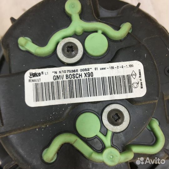 Вентилятор мотор печки отопителя Nissan almera G15