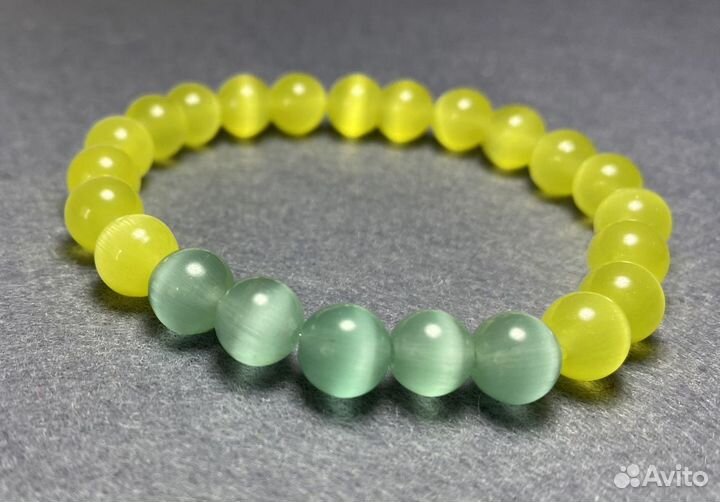 Браслеты кошачий глаз