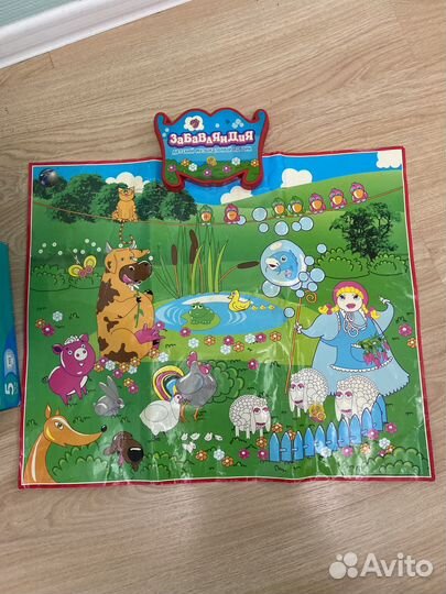 Детский обуч.компьютер, плакат и др. игрушки