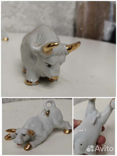 Фарфоровые статуэки. Животные. Птицы