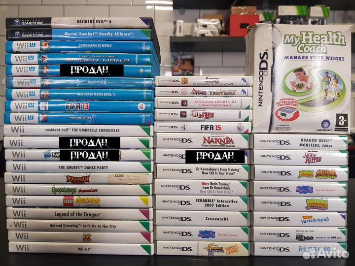 Игры на Nintendo Wii / WiiU / DS / 3DS / GC
