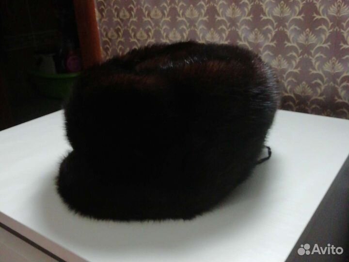 Норковая шапка мужская