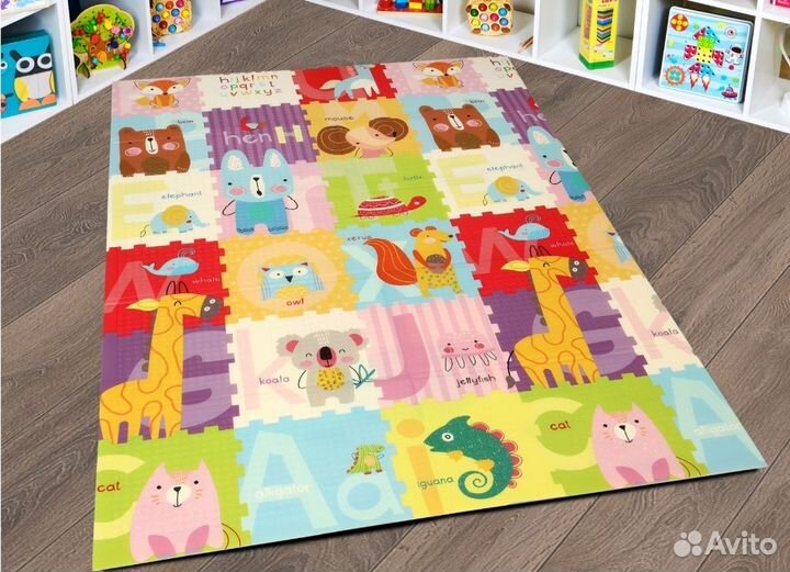 Складной детский коврик 120*180