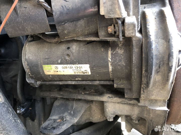 Стартер mercedes vito OM611