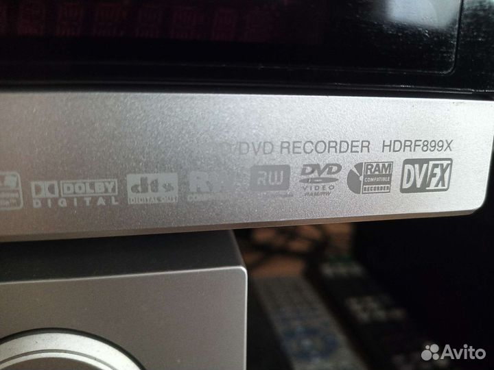 Dvd HDD рекордер LG hdrf 899X