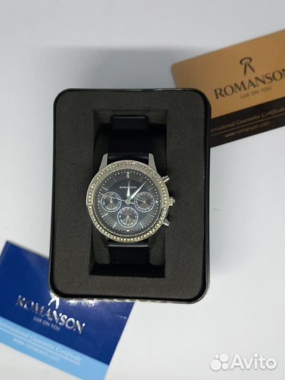 Часы Romanson хронограф оригинал швейцария
