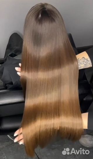 Кератиновое выпрямление