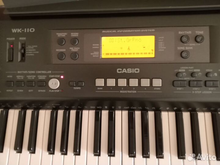 Синтезатор casio WK 110