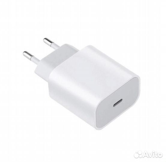Блок питания для зарядки телефона сзу USB-C