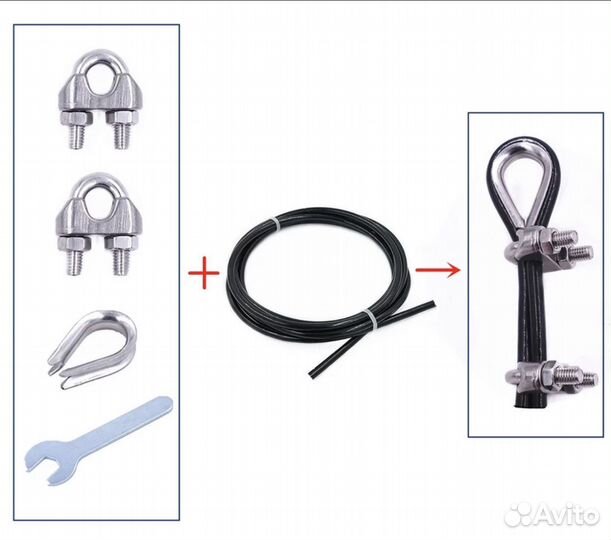 Трос для тренажера