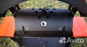 Мангал коптильня